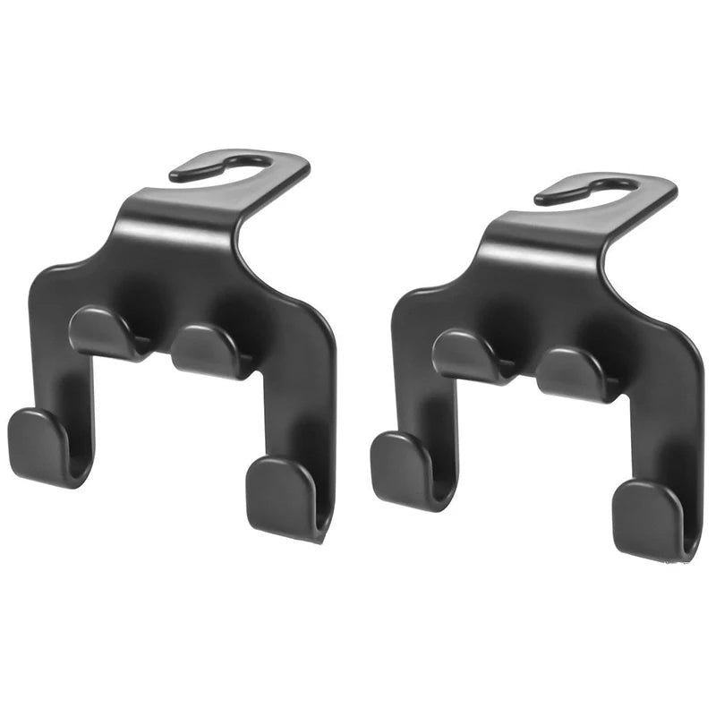 Car Back Seat Hook Hanging Storage Mobile Phone Holder Stand Lazy Rear Seat Phone Headrest Bracket For iPhone Samsung All Phones