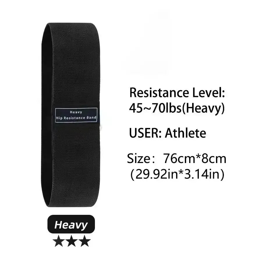 Resistance Bands, Fabric Workout Bands for Women & Men, Cloth Booty Resistance Loop Bands, Thick Squat Bands for Butt/Legs/Thigh