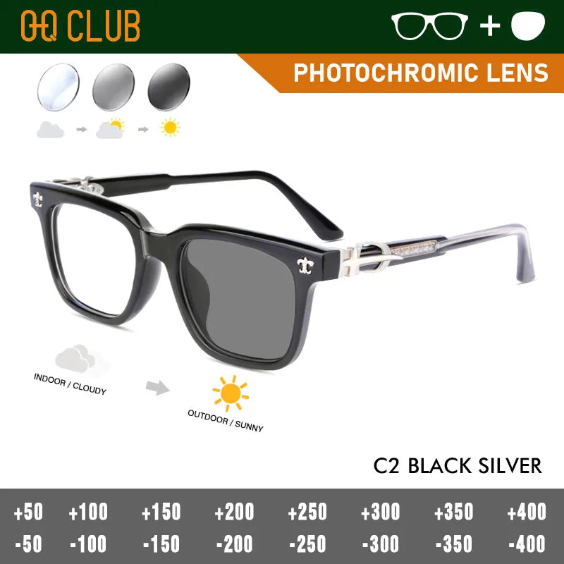 O-Q CLUB Plus Reading Glasses Men High Quality Lunettes De Lecture Men's Eyeglasses Blue Light Lenses to Read Women's Eyepieces