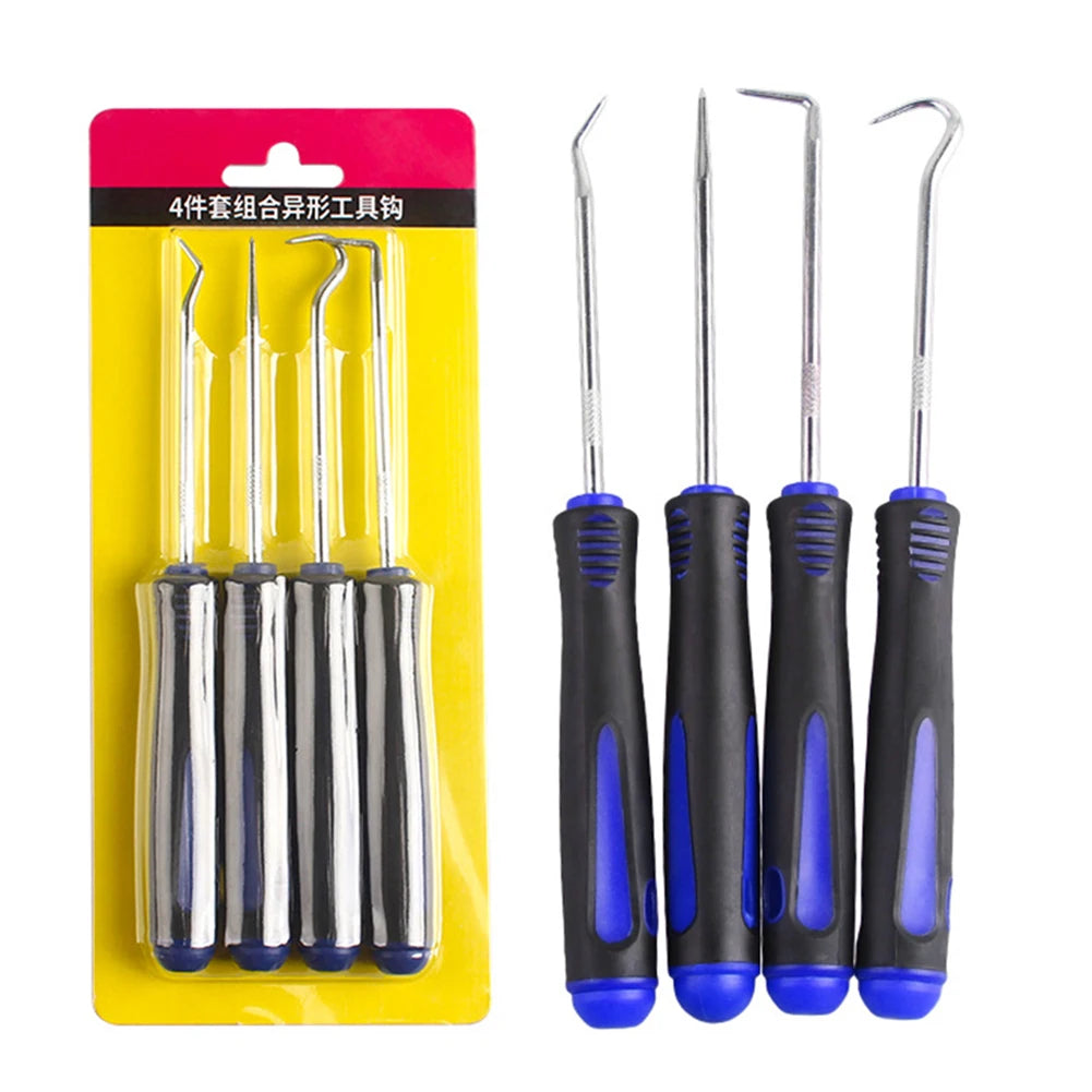 8pcs Remove Hose Washer Pickup Kit Hook Puller Pick Tool For Car Auto Oil Seal/O-Ring Seal Gasket Pick Hooks Puller Remover