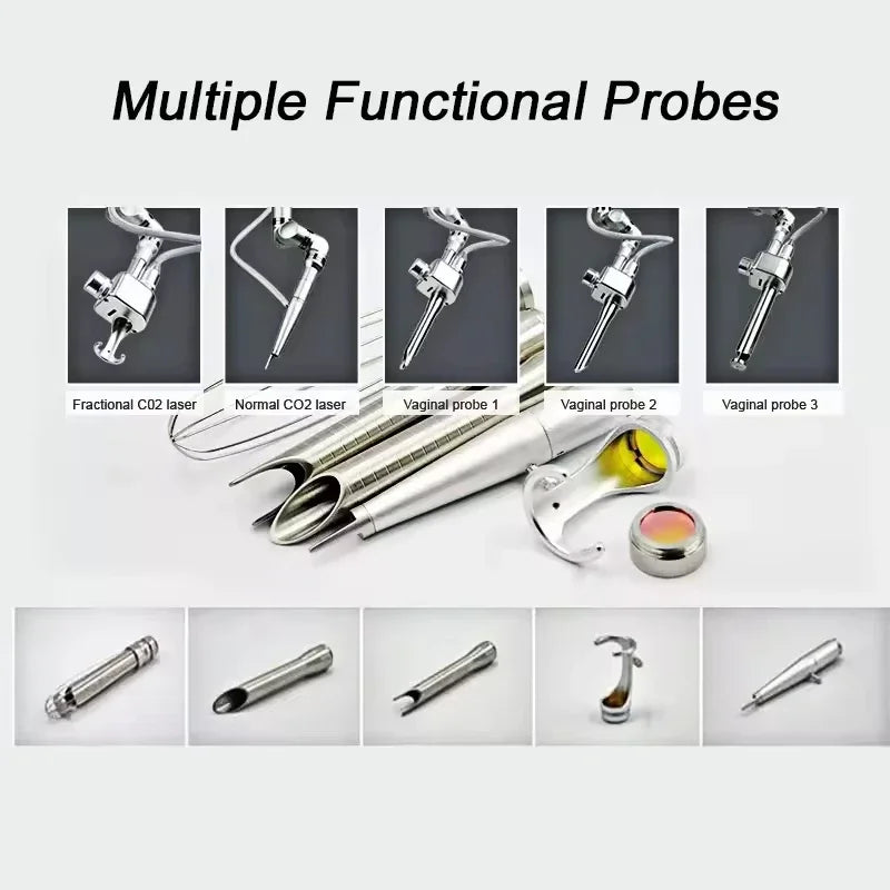 Advanced Fractional CO2 Lase Skin Care Machine Carbon Peeling Treatment Anti Aging Wrinkle Scar Removal Salon Beauty Instrument