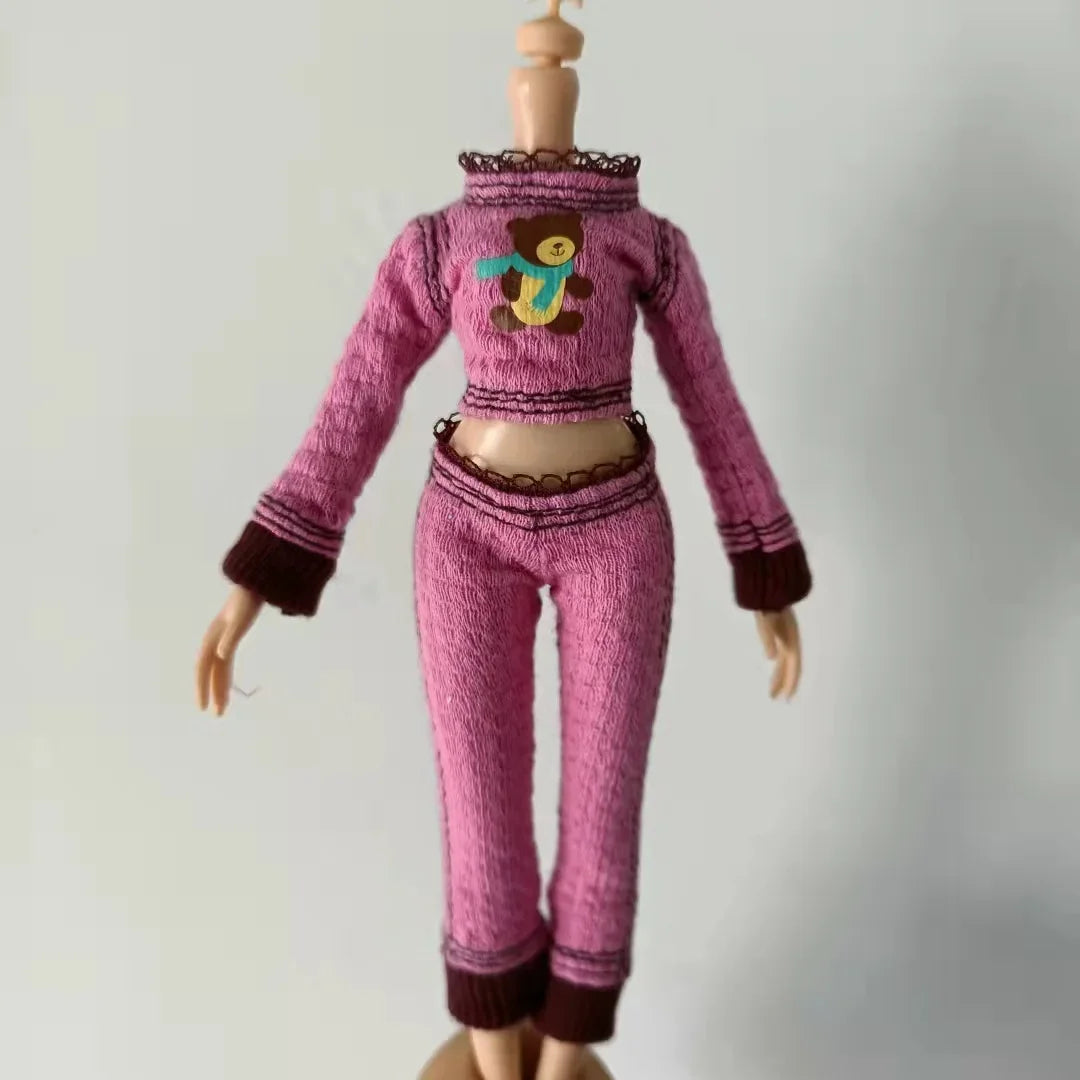 matched suit clothes for doll Official clothes fashion and cool doll clothes rare clothes gift for girl