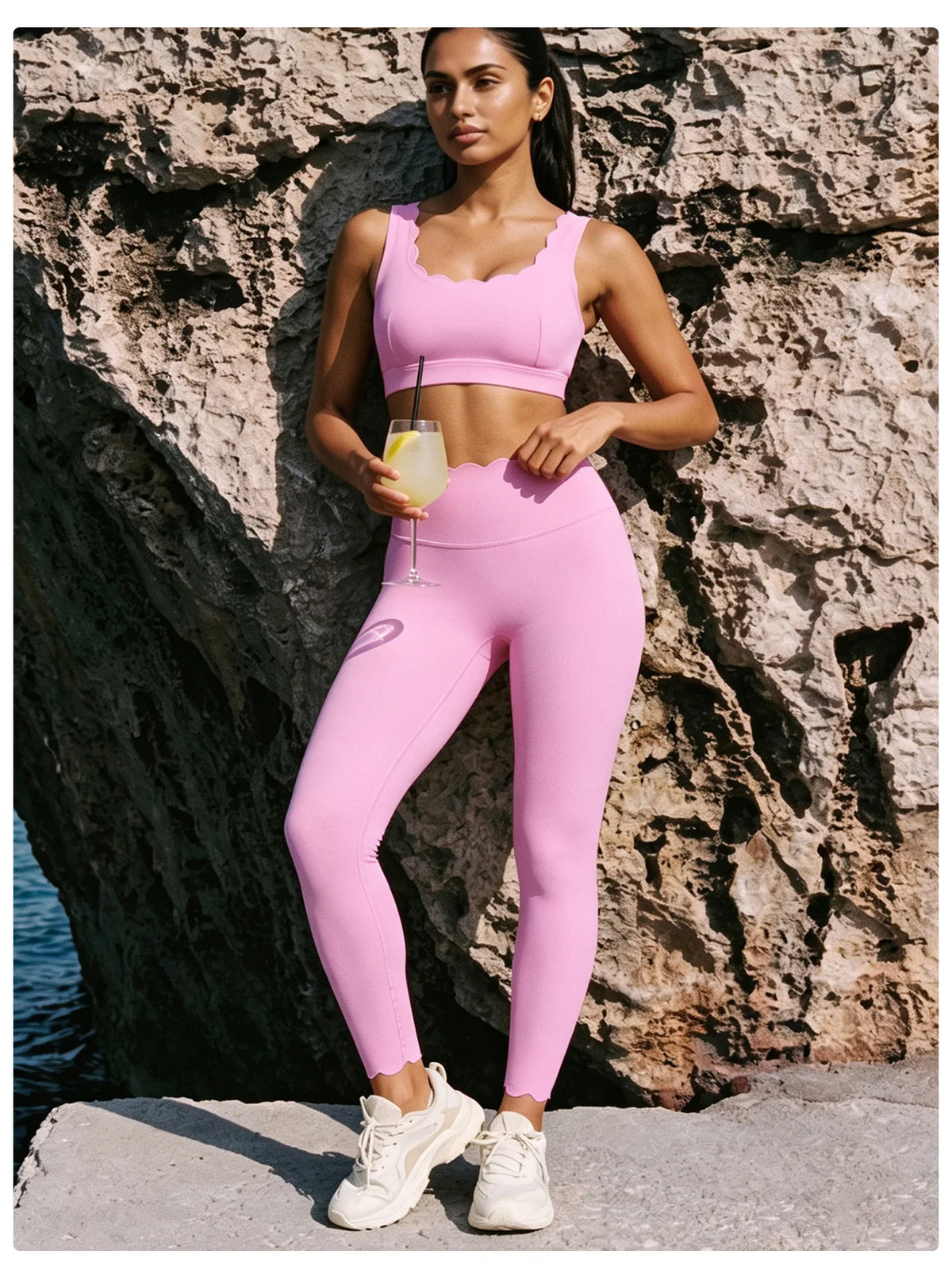 Cross Backless Bra Build In Pads High Waist Lifting Hip Leggings Women Two Pieces Yoga Sets Super Stretchy Gym Workout Clothing