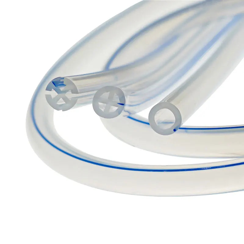 1PC Medical Silicone Round Fluted Drain Tube For Wound Drainage Surgical Supplies Cross Drainage Tube with Or Without Needle