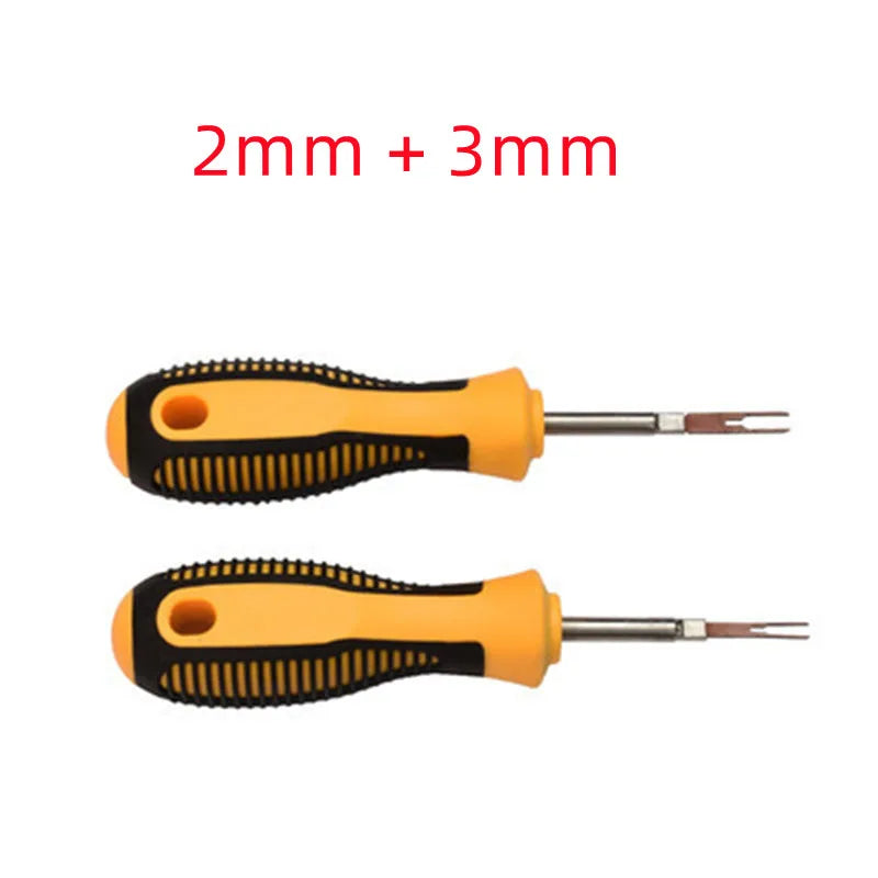 2mm 3mm Car Terminal Removal Tool Wire Connector Pin Release Puller Car Repair Tools For VW AUDI