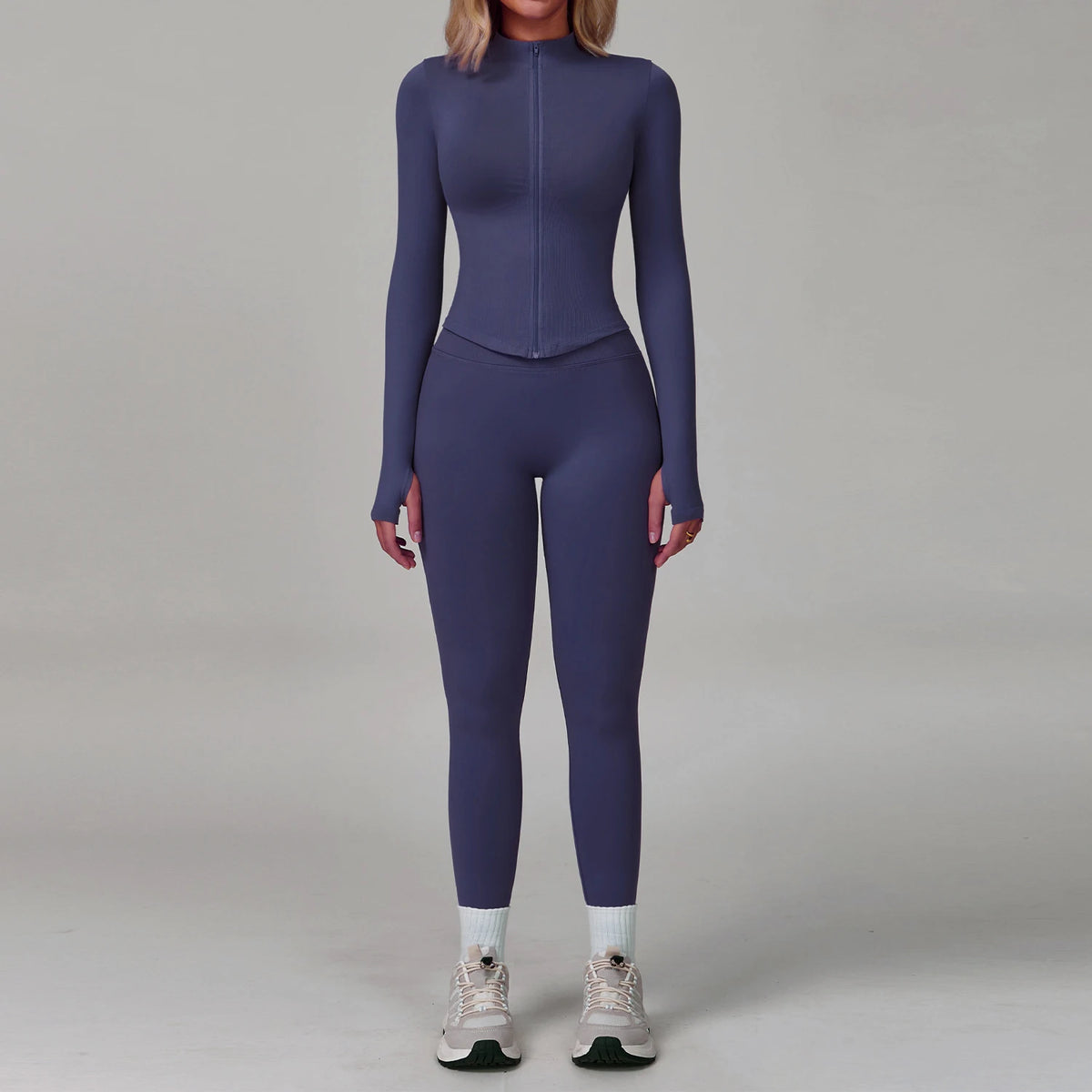 2/3PCS Seamless Yoga Set Gym Workout Athletic Wear Women Legging Fitness Bra Crop Top Long Sleeve Sports Shorts Activewear XP272