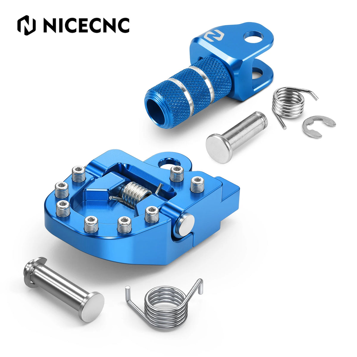 NICECNC For Suzuki 2000-2024 DRZ400 DRZ400E DRZ400S DRZ400SM DR-Z 400 400E 400S 400SM Adjustable Shift Lever Tip Brake Pedal Tip