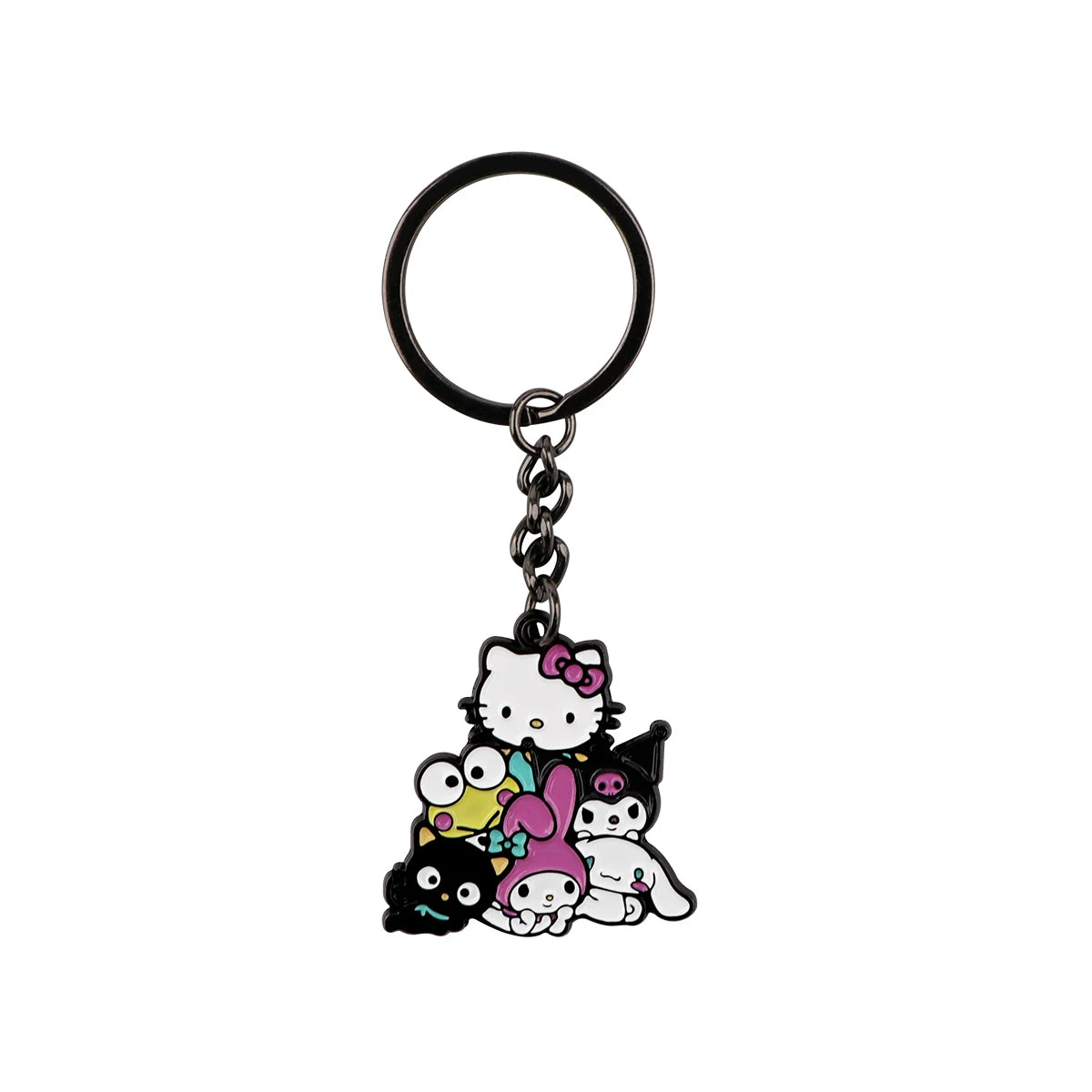 Classic Cartoon Metal Keychain Motorcycle Cars Key Chain Backpack Men Women Accessories Fashion Keyring Gifts for Friend