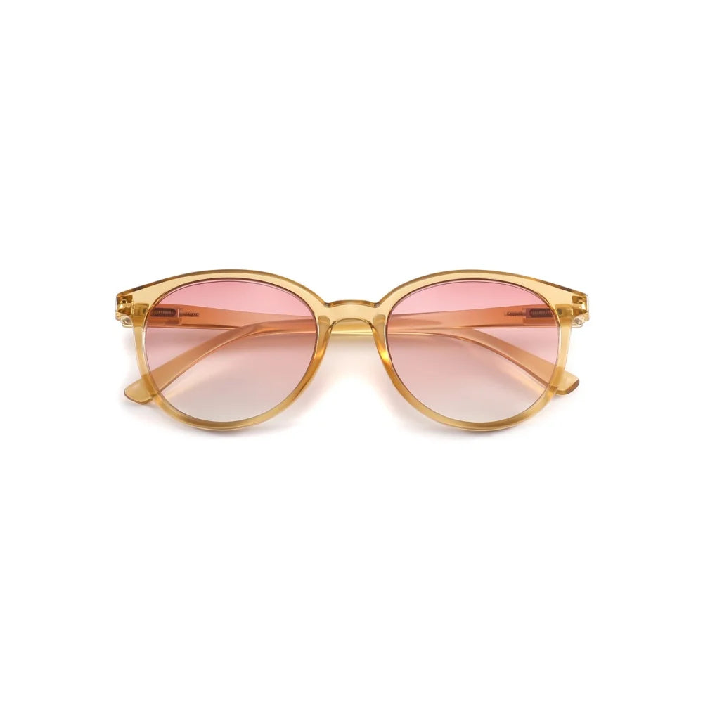 MODFANS Reading Glasses For Women and men,Classic Round Sunglasses Readers Frame with Spring Hinge Eyeglass Diopter+0.5 ~ +4.0