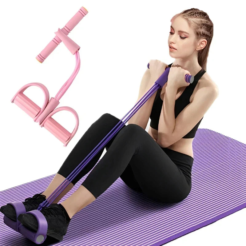 Four-Tube Fitness Tension Rope