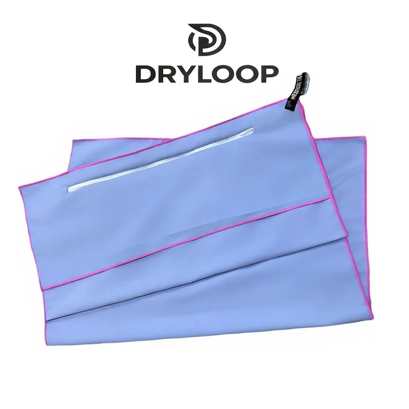 Gym Fitness Sports Towel with Zipper Pocket  Quick Dry Sweat-Wicking Stores Phone/Keys  CrossFit Training Workout Weightlifting