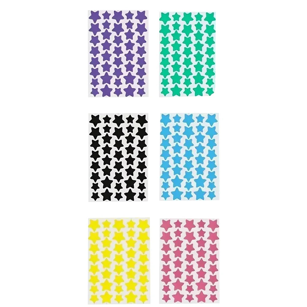 240 pieces of multi-color star acne patches, facial acne patches, concealer acne patches, and pimples patches, ultra-thin