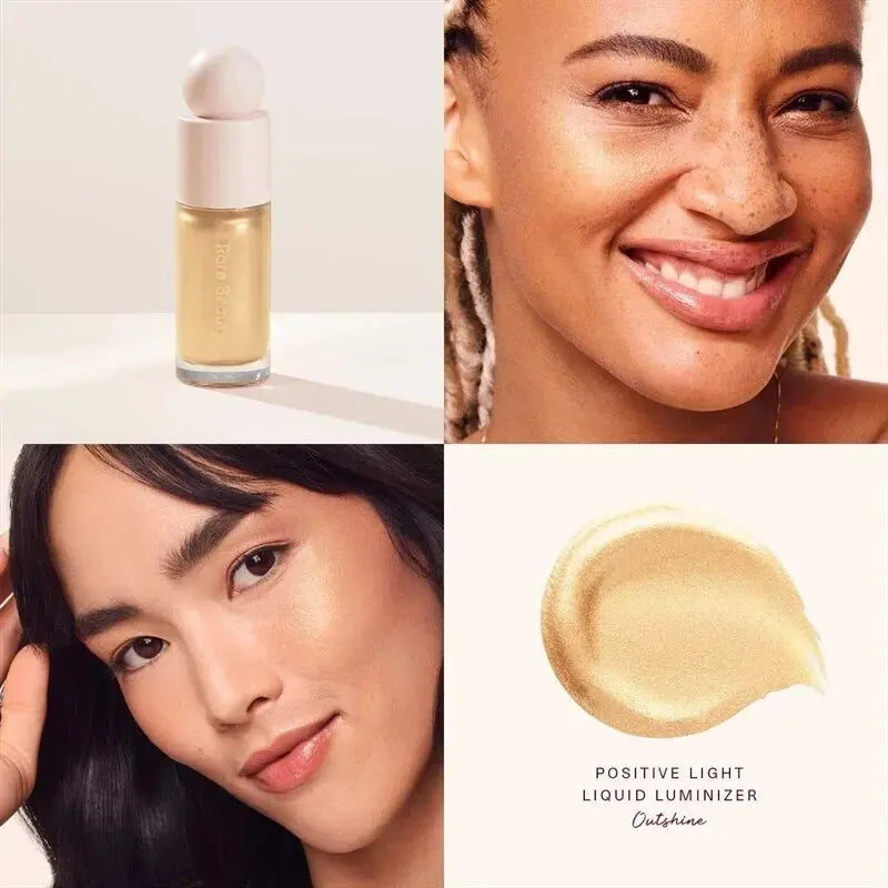 2026 Rare Beauty Face Liquid Highlighter Bronzer Contouring Cream Highlight Shine High Lighter Illuminator Easy To Apply Makeup