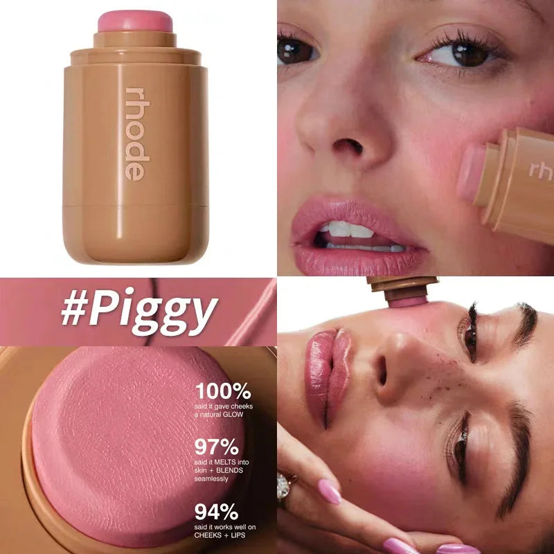 28 Colors Lip Gloss Beauty Non-stick Cup Moisturizing Lipstick Full Hydrating Shimmer Lip Balm Tint Daily Makeup Blush Eye Patch