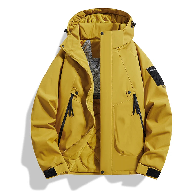 Warm Jacket Waterproof Breathable Windproof Mountaineering Cold-Proof Cotton Thick Jacketet Outdoor Men And Women's Same Jack