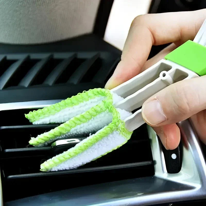 1PCS Car Washer Microfiber Car Cleaning Brush For Air-condition Cleaner Computer Clean Tools Blinds Duster Car Care Detailing