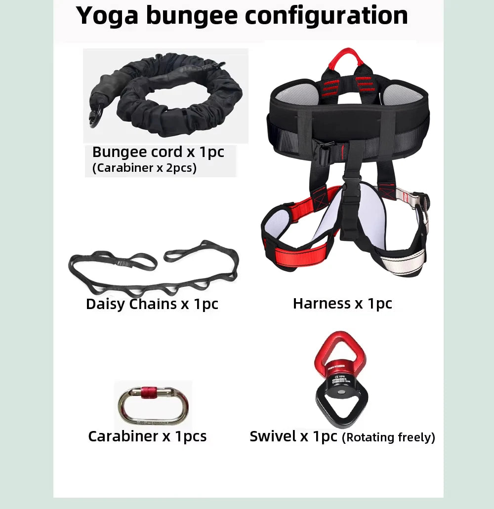 Heavy Bungee Fitness Kit Resistance Belt for Home Gym Yoga Rope Gravity Bungee Training Pro Tool for Home Gym Studio