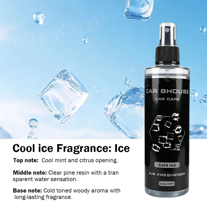 1pcs 245ml Car Air Freshener Spray, 8 Scents, Long-Lasting Odor Eliminator for Car & Home