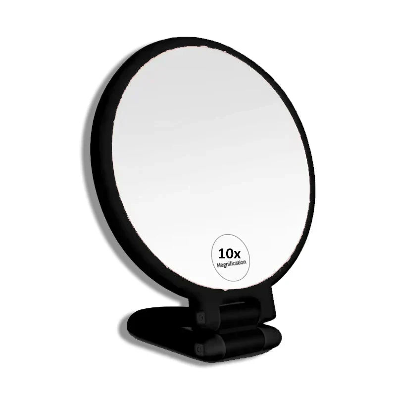 Vintage Double-Sided Magnifying Mirror