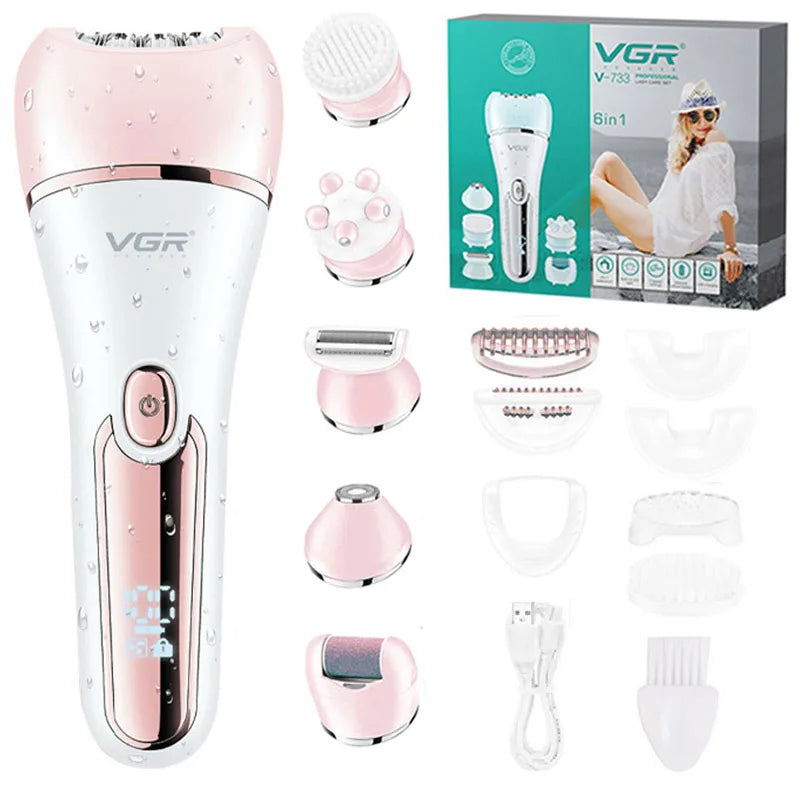 VGR Electric Women Epilator Shaver