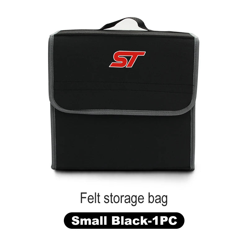 Car Trunk Storage Box Organizer Foldable Stowing Tidying Container Bag For Ford MK2 ST Racing Performance Explorer Focus