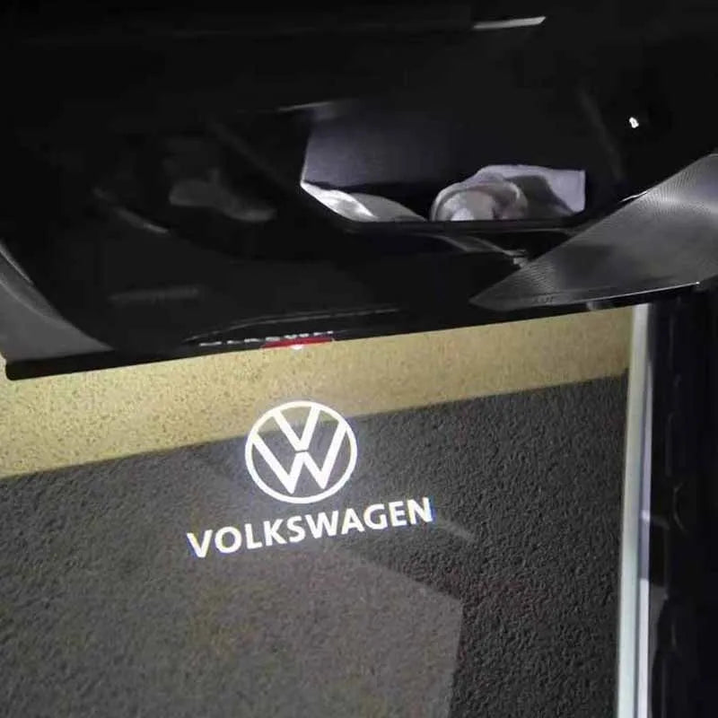 Hot Sale LED Car Door Logo Projector Light Accessories for VW R Golf 5 6 7 GTI GTD GTE CC Passat B6 B7 B8 B9 C6 C7 C8 Tiguan