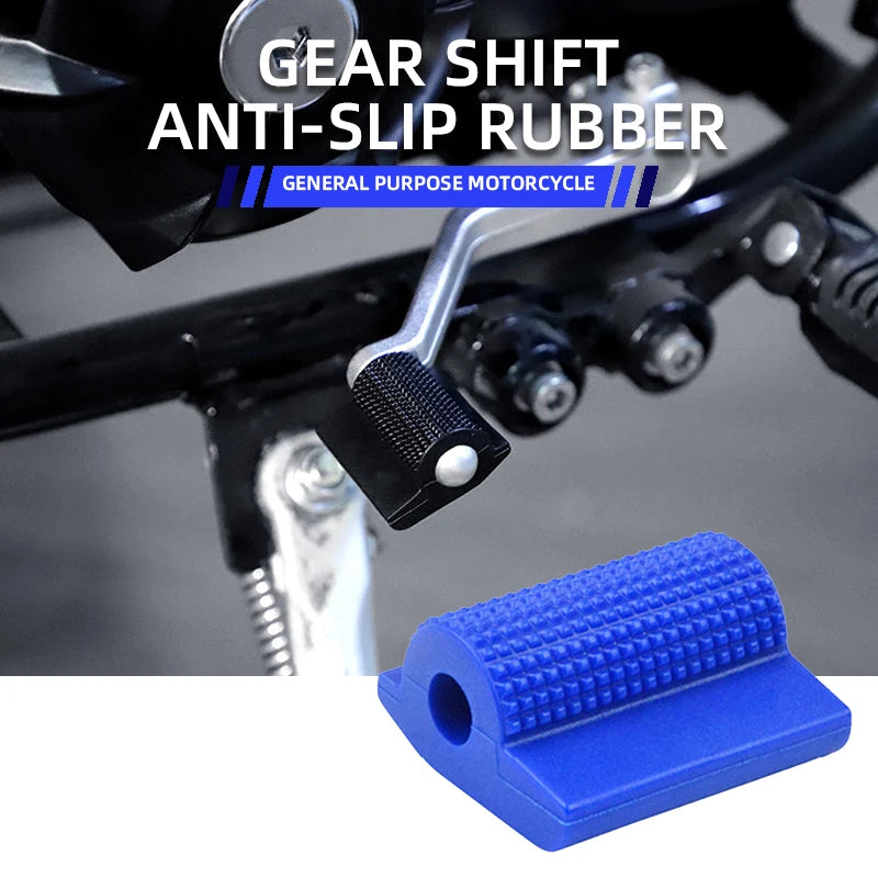 1/2X Motorcycle Shift Gear Lever Pedal Rubber Cover Gear Shift Pad Anti-Skid Protective Shifter Cover For Suzuki GSXR GSX-R 600