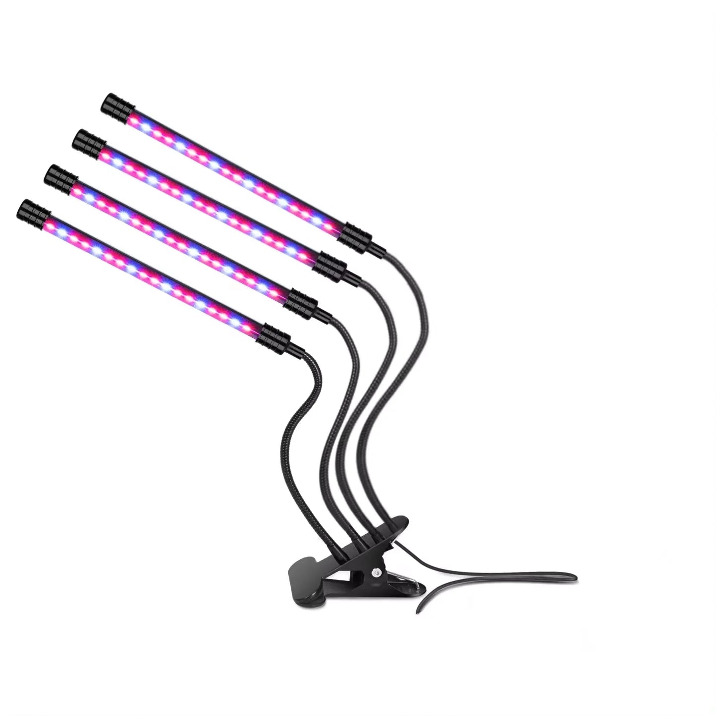 LED USB Grow Light Plants 5V Full Spectrum Light Home Flower Seedling Clip Phyto Lamp Dimmable Timing Control 3/9/12Hours