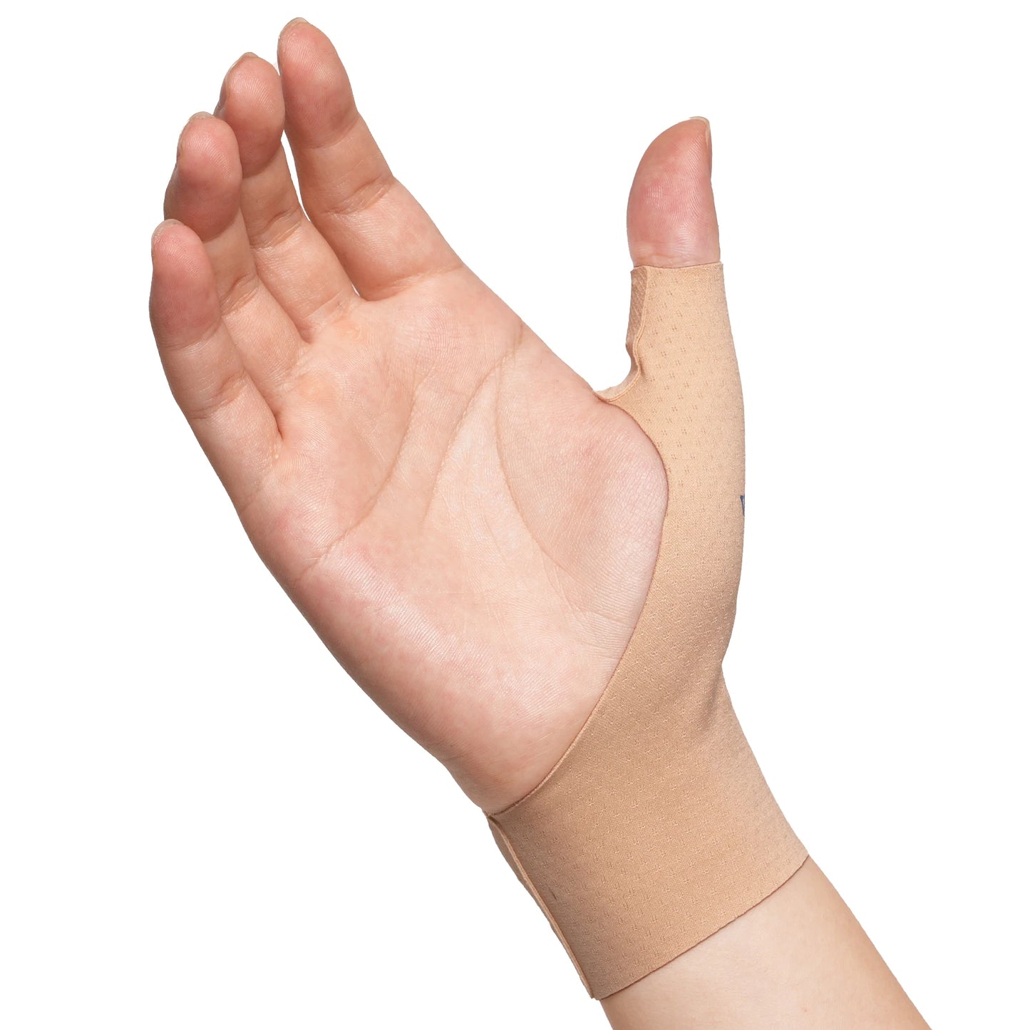 VELPEAU Elastic Thumb Support Sleeve for Mild Tenosynovitis Pain and Isolate Skin, Thumb Compression Sleeve Ambidextrous Design