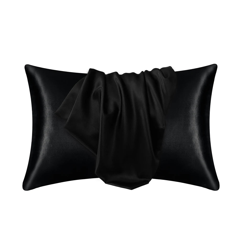 2Piece Natural Mulberry Silk Pillow Case Real Silk Protect Hair Skin Pillowcase Any Size Customized Bedding Pillow Cases Cover