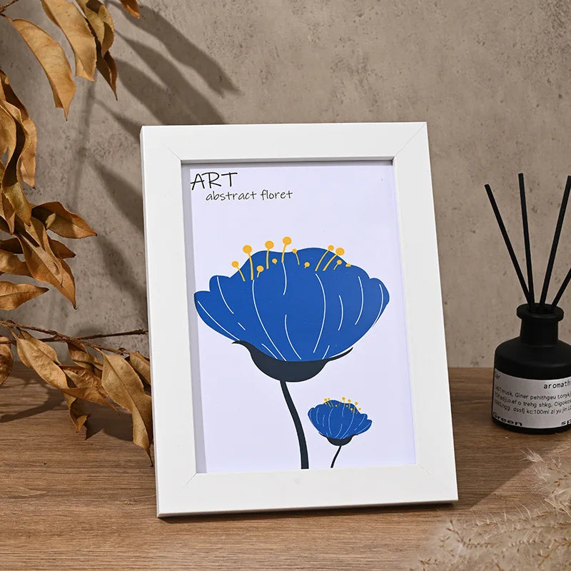 Wooden Photo Frame For Wall Hanging 10X15 15X20 20X25cm A4 Wood Picture Frame Stand For Pictures Photo Decor Commemorative Gift