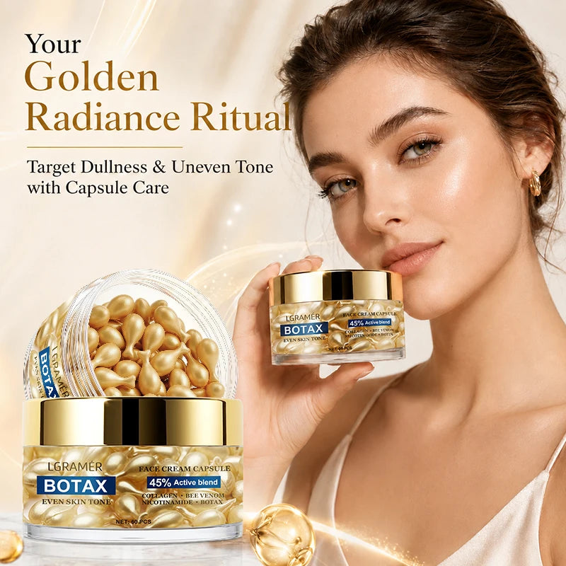 Vitamin E Serum Capsules,Single-Use Essence Capsules,Hydrating and Moisturizing Facial Skin 30/60/120 Capsules/Bottle - 1 Bottle