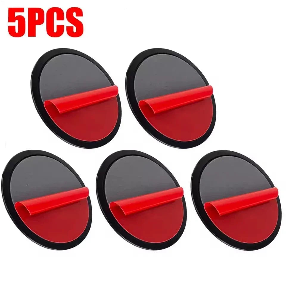 Universal Car Suction Cup Adhesive Dashboard Mount Pad Base for Navigation GPS Brackets 80mm Round Car Mobile Phone Holder Stand