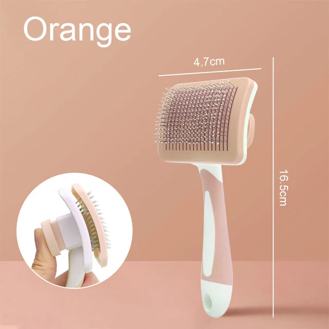 1pcs Pet Hair Removal Comb Undercoat Hair Removal Slicker Brush For Dog And Cat Grooming Tool