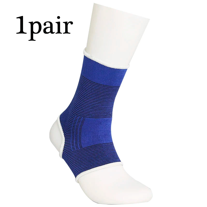 1Pair Multi-Sport Knitted Breathable Ankle Brace LZD Basketball Football Gym Running Compression Support Stability Protector
