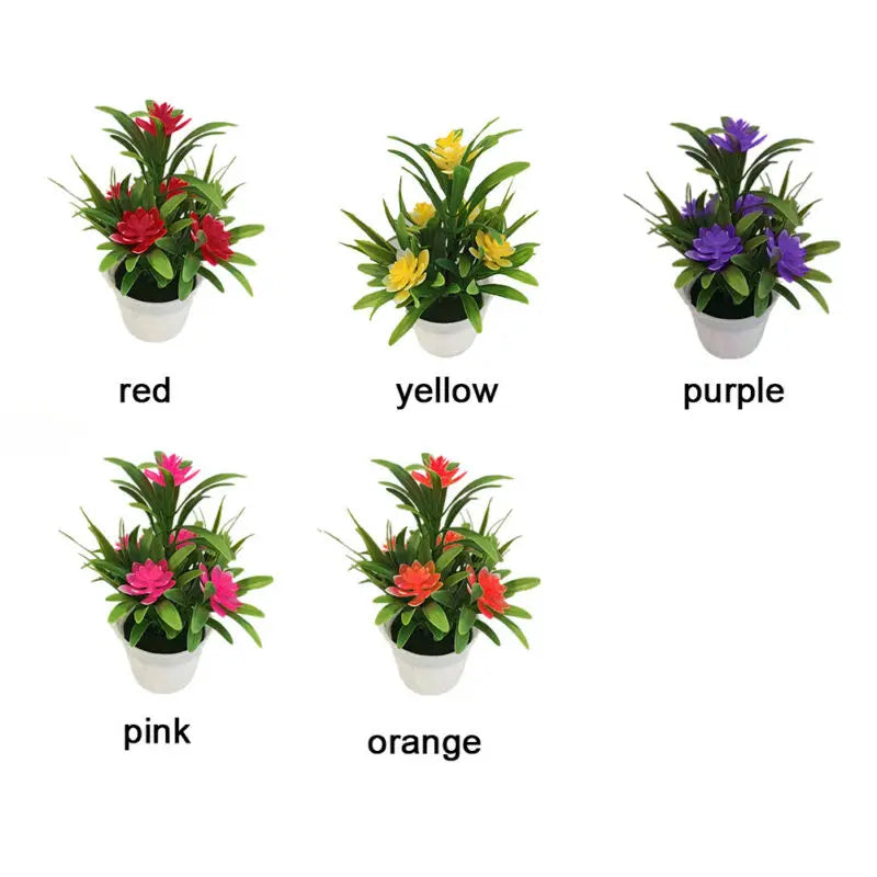 Artificial Lotus Potted Plant