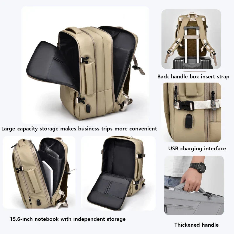 Weixier 16" Men's Business Backpack