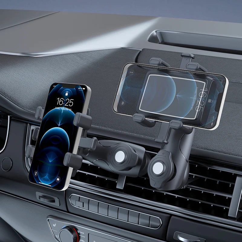 Gravity Phone Holder Car Air Vent Clip Mount Cellphone Stand 360-Degree Rotation Air Vent Mobile Phone Bracket Support