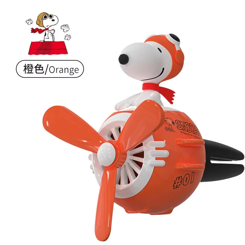 Official Peanuts Snoopy Car Decor Perfume Diffuser 3 Scents Choices Vent Mounted Auto Accessory