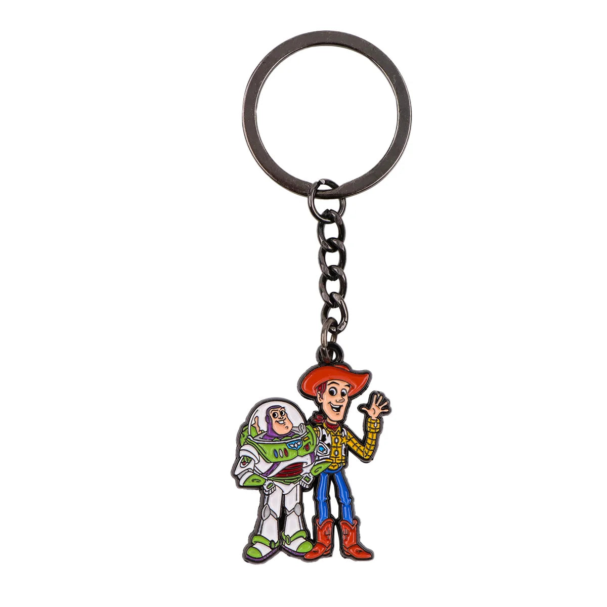 Classic Cartoon Metal Keychain Motorcycle Cars Key Chain Backpack Men Women Accessories Fashion Keyring Gifts for Friend