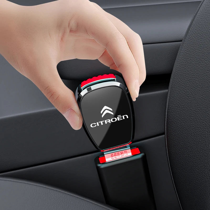 Car Seat Belt Clamp Extender Safety Belt Buckle Car seat belt extender for Citroen C4 C3 C2 C1 C5 DS3 headrest Accessories