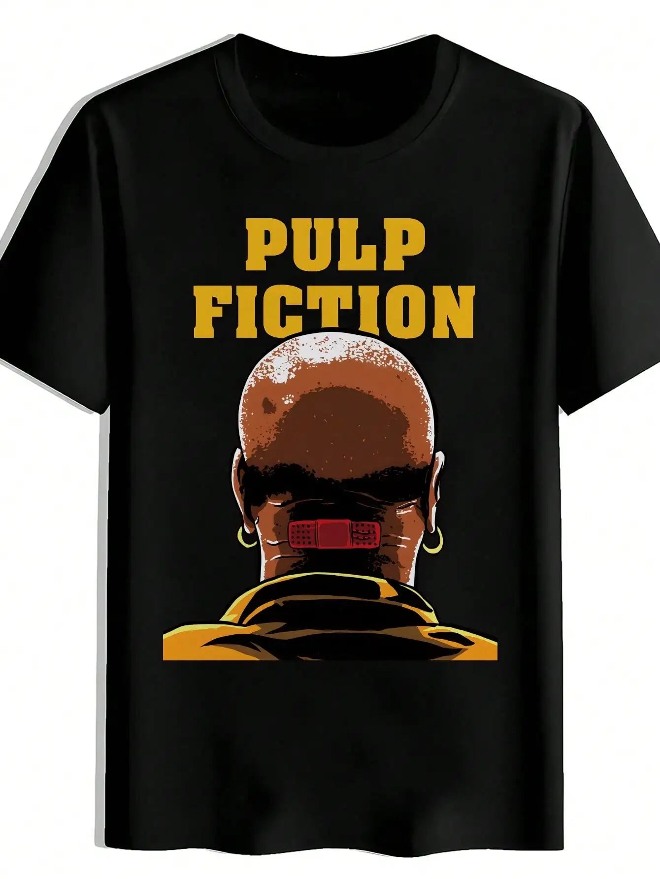 Pulp Fiction Iconic Quote Graphic Men's Summer T-Shirt, Comfortable - Breathable, Soft, Slightly Stretching, Casual Street Style Hip Hop T-Shirt Short Sleeve 100% Cotton Individuality Unisex Top