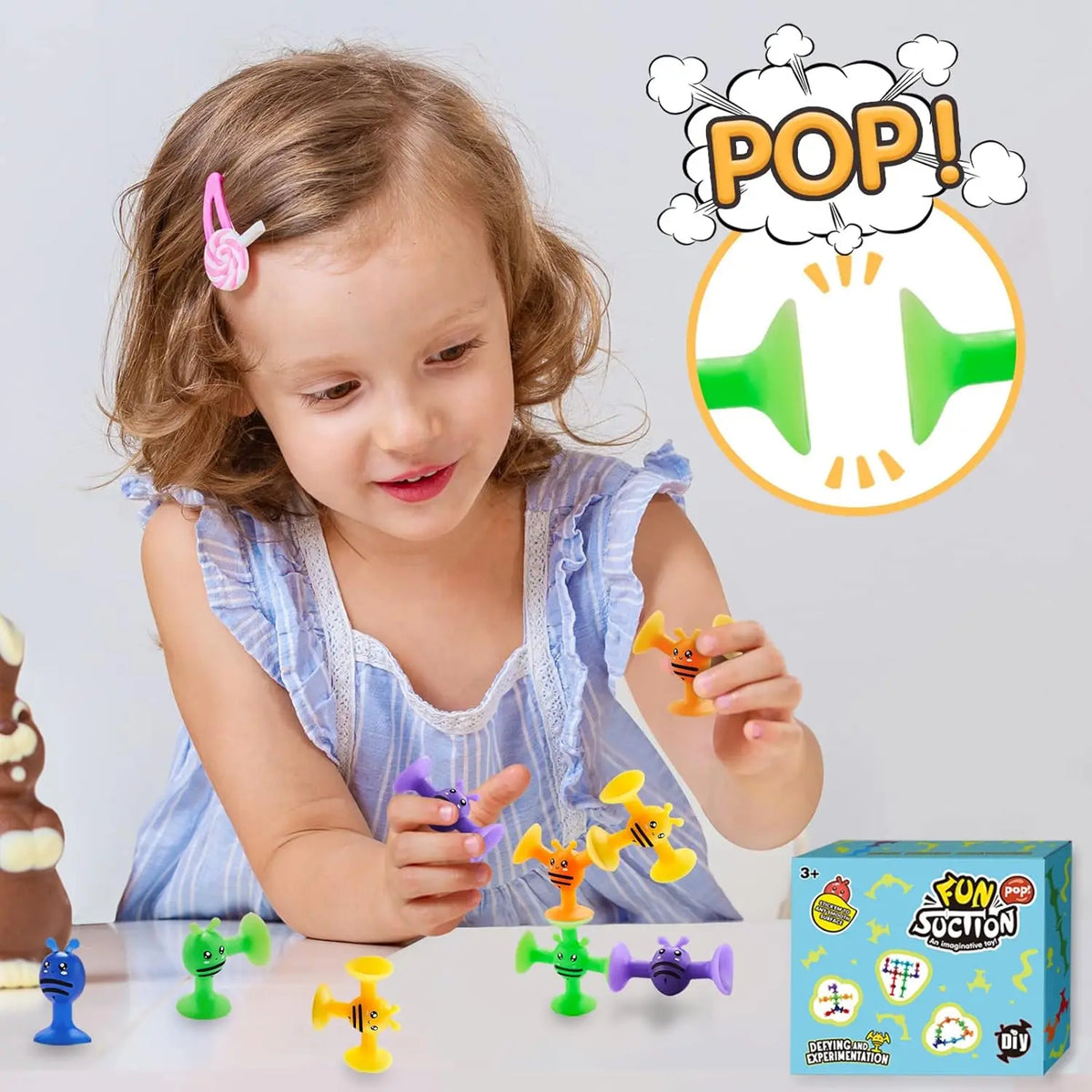 Bees Suction Cup Toy Set