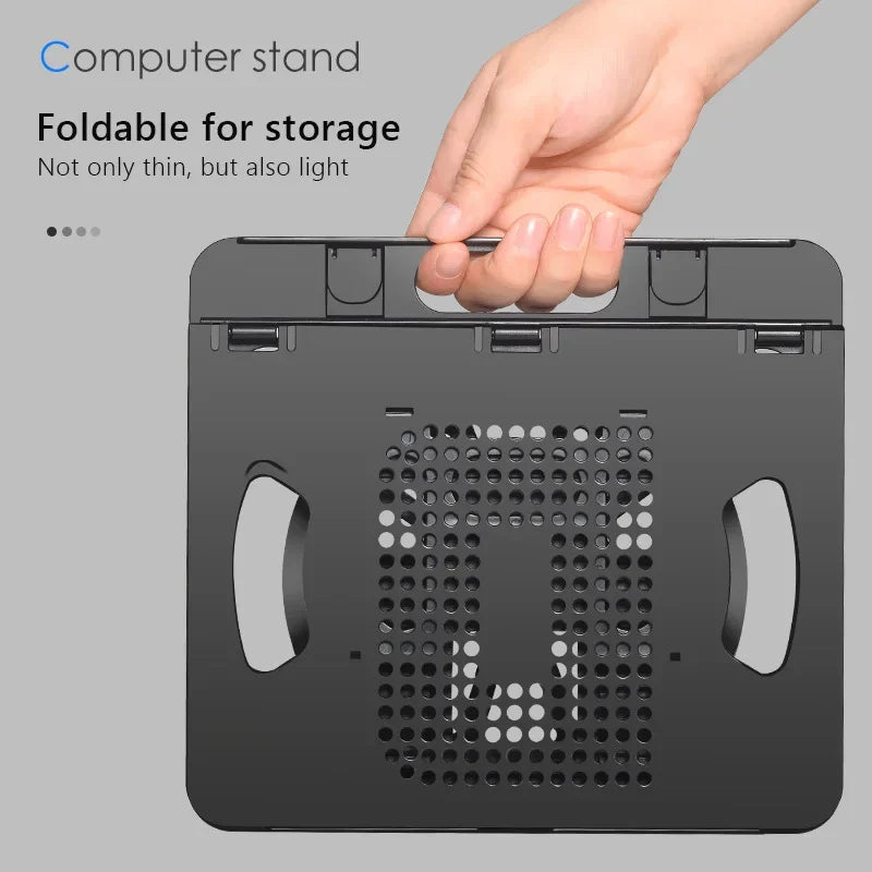 Rotary Adjustable Foldable Laptop Stand Universal Portable Desktop Notebook Holder Tablet Bracket Support Accessory