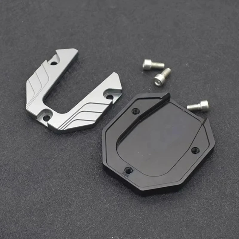 Motorcycle Bikes Kickstand Extender Foot Side Stand Extension Foot Pad Support Plate Motorcycle Accessories NEW 2026
