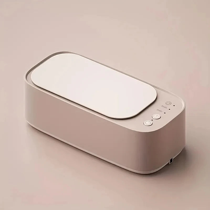 Lenovo Ultrasonic Cleaning Machine Mini High-frequency Vibration Cleaning Adjustable Glasses Jewelry Pacifier Cleaning Tool