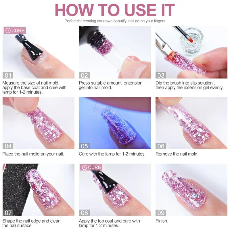 Poly Nail Gel Set Kit