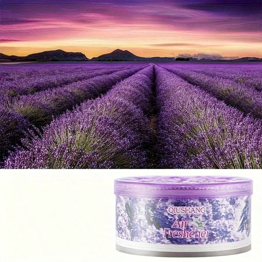 1/4pc Car Flavoring Car Air Fresheners Canned Rose Lavender Lemon Flavor Household Solid Fragrant Auto Aromatherapy Car Deodor