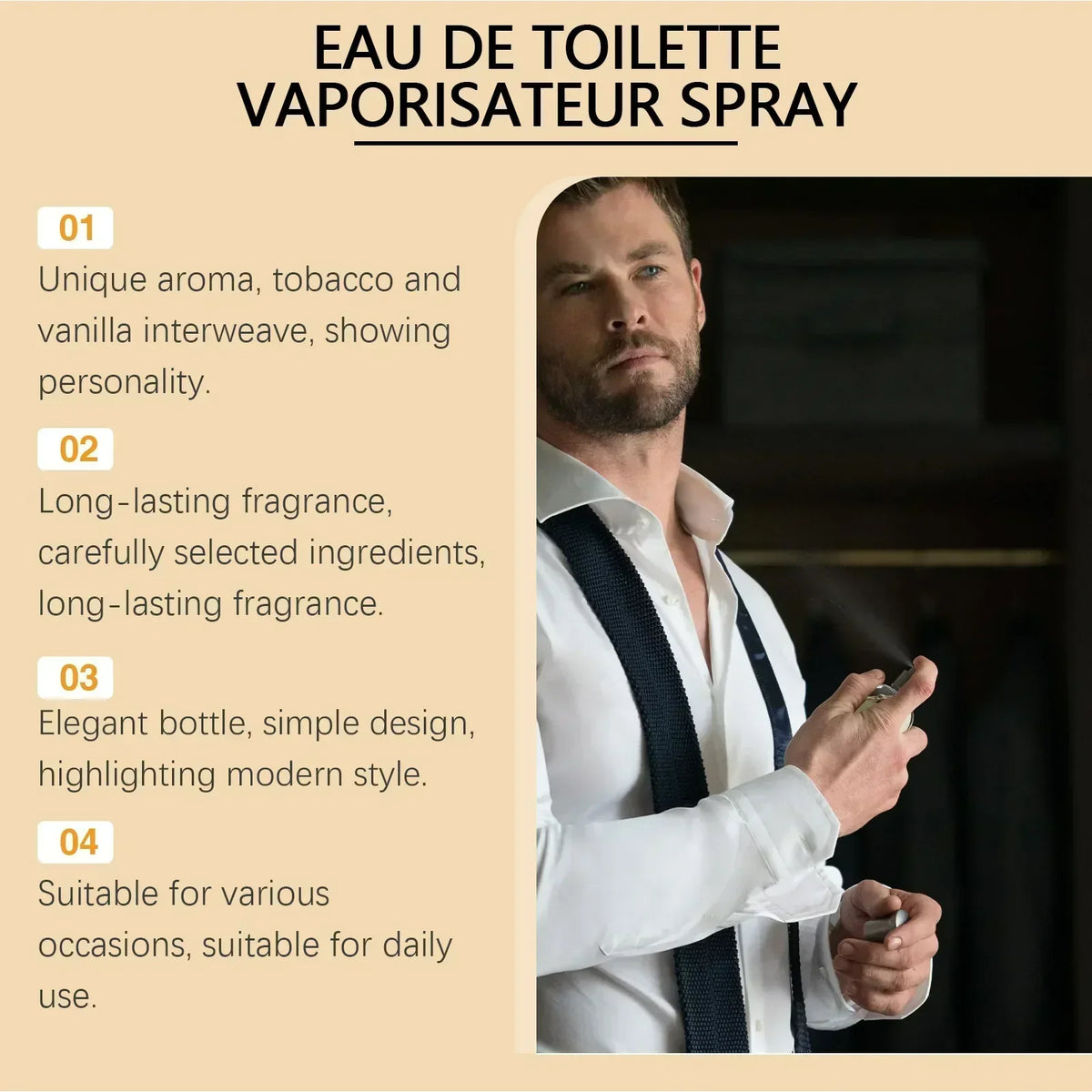 Roxelis Jazz Wood Tobacco  Perfume for Man