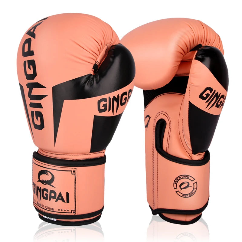 6oz 10oz 12oz Men women Boxing Gloves breathable fitness Punch bag glove kick boxing MMA glove Muay Thai kicking mitts Protecto